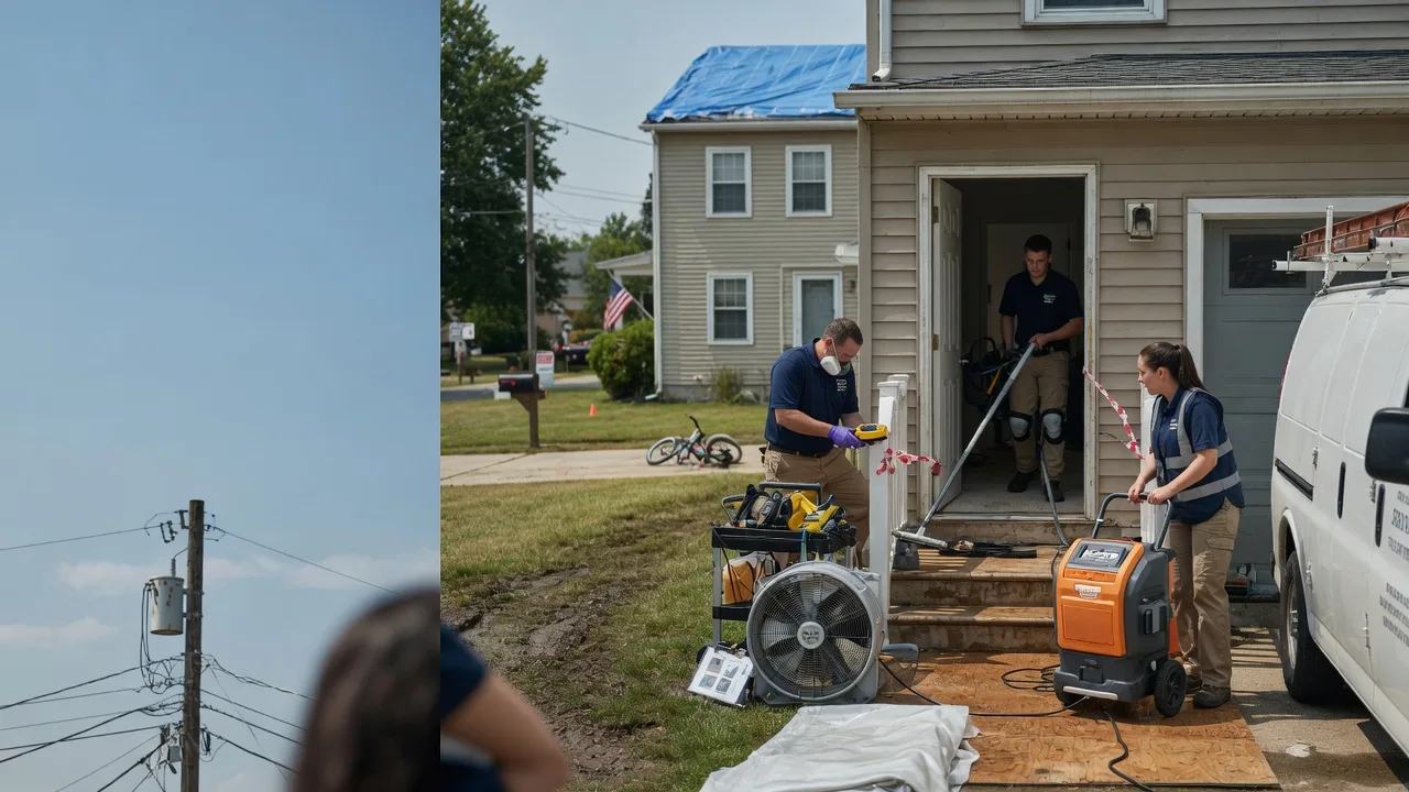Water Damage Repair in Vaiden, MS near me